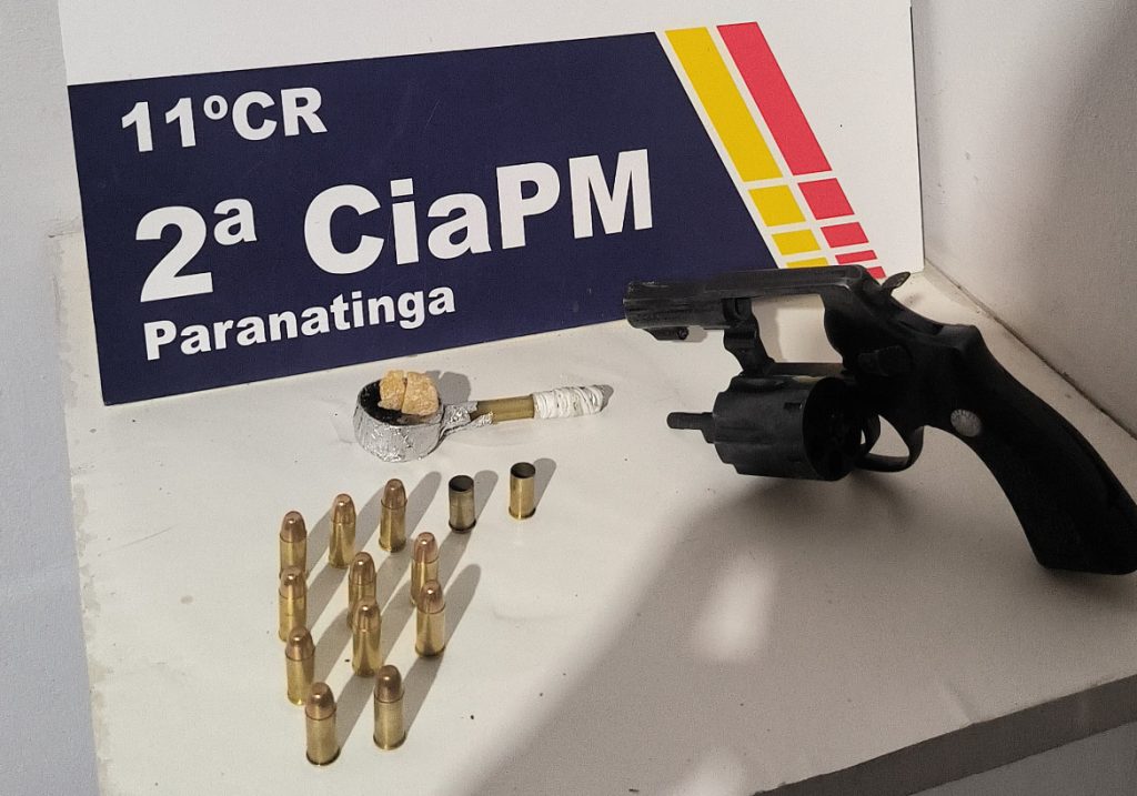 TERROR EM PARANATINGA: HOMEM ATIRA CONTRA A PRÓPRIA FILHA DURANTE SURTO E É PRESO PELA POLÍCIA MILITAR