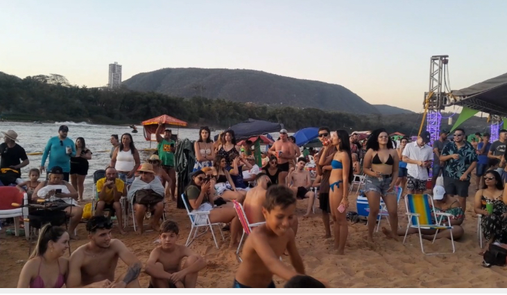 Temporada de Praia 2025 segue com mais um final de semana de shows e atrações na Beira Rio em Aragarças