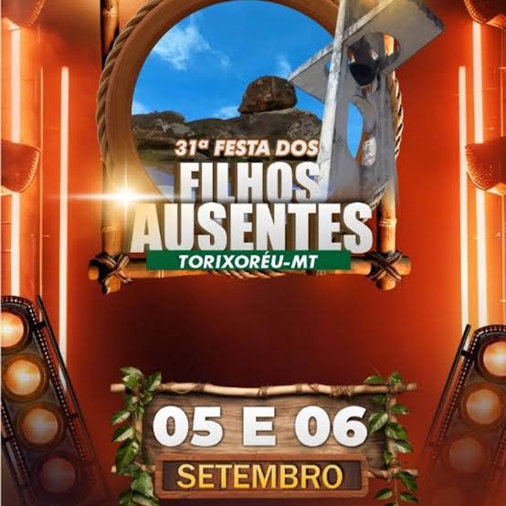 Prefeito Thiago Timo anuncia show de Netto e Henrtique, sábado (6/9), na Festa dos Filhos Ausentes de Torixoréu VEJA VÍDEO